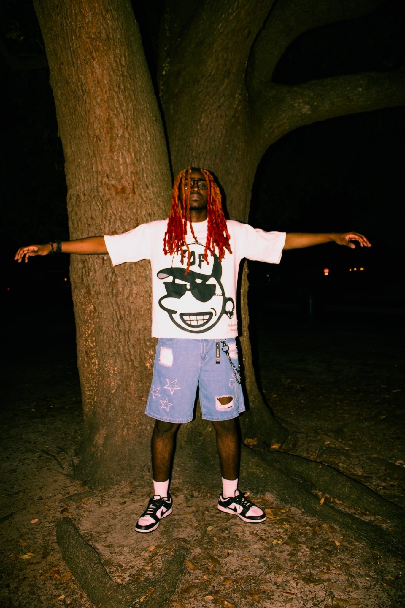FOF Oversized Tee - Crisp White (Fashion Over Friends)