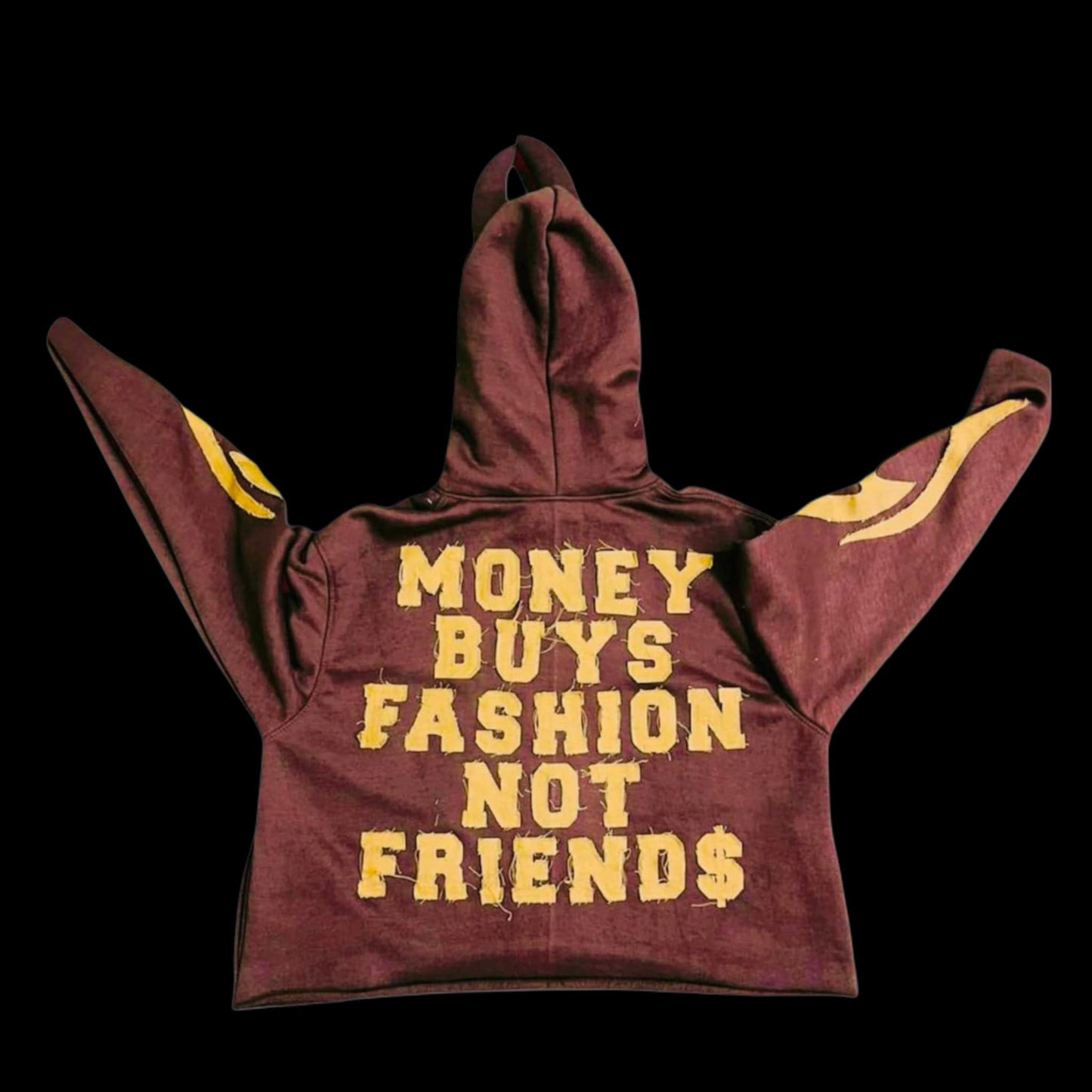 FOF Cropped Hoodie -  Cocoa & Hazel Brown